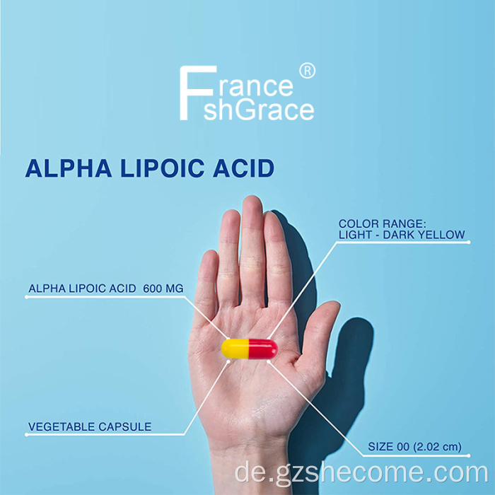 Neuankömmlinge Alpha -Liponsäure -Antioxidansstütze